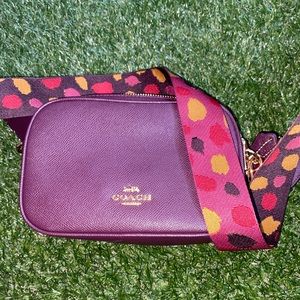 Purple Jes Crossbody Coach Purse